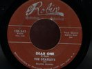 Doo Wop 45 THE SCARLETS Dear One RED ROBIN 128 RARE