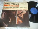 THELONIOUS IN ACTION - MONK QUARTET WITH JOHNNY GRIFFIN RLP 12-262