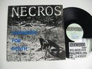 NECROS Conquest For Death 1983 1st Press with foldout POSTER &INSERT