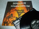 SAMHAIN III NOVEMBER COMING FIRE LP ORIGINAL PLAN 9 POSTER LYRICS N MINT DANZIG
