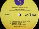 Depeche Mode - See You RARE US 12