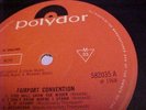 *FAIRPORT CONVENTION* 1st ALBUM - 1968 UK POLYDOR *MONO* LP  Folk / Rock