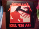 METALLICA KILL 'EM ALL R. BURCH '83 RECORD