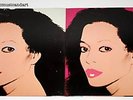 ANDY WARHOL ART ORIGINAL COVER DIANA ROSS ALBUM EX RARE