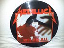Metallica Kill Em All ORIGINAL NUMBERED Picture Disc Very Rare MINT