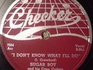Sugar Boy Crawford & Cane Cutters Checker 783 78 Overboard Great Sha-Weez