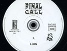 Final Call - Lion France Roots & Dub orig 12