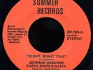 Johnny Osbourne - Right Right Time Canada orig 45 ??