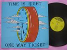 ONE WAY TICKET Time is Right V Rare Orig UK Psych LP President Five Day Rain