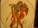 The Rolling Stones picture disc LP some satanic tour ´69 erotic comix nude