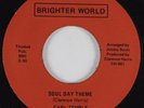 Soul Funk 45 CARL TEMPLE Soul Day Theme BRIGHTER WORLD HEAR NM