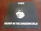 T. Rex - Dandy In The Underworld 1977 UK LP 1st SAMPLE
