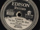 78 RPM RARE EDISON DD 51588 1EGDE CHIP NAP / VG++VG+++