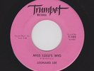 60s New Orleans SOUL/R&B LEONARD LEE Miss Lulu's Wig TRUMPET 102 M- Listen NOW