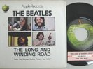the BEATLES . . 45 Picture Sleeve   . . The Long And Winding Road . EXCELLENT