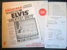 LP Record  Album Elvis' Presley Greatest SHIT    First pressing          RARE