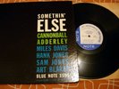 Cannonball Adderley Somethin' Else Mono Blue Note Orig. 47 West 63rd DG Ear RVG