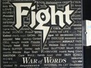 FIGHT WAR OF WORDS LP BRAZIL 1st PRESS 1993 ROB HALFORD JUDAS PRIEST 12 TRACKS