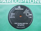 THE BEATLES - I WANT TO HOLD YOUR HAND -  SOLID CENTRE UK ORIGINAL
