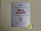 KARL RICHTER BACH MASS  B MINOR STEREO  ARCHIV PRODUKTION NEAR MINT
