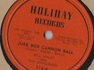 BILL HALEY (COMETS) with the SADDLEMEN JUKE BOX CANNON BALL HOLIDAY 78 RARE