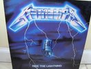 Metallica  Ride The Lightning LP  1986 Speed Metal Heavy Metal