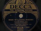George Formby - When I'm Cleaning Windows / Leanin' On A Lampost  Decca 78rpm