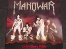 MANOWAR - Into Glory Ride - RARE 1ST PRESSING on MFN LABEL - Great Condition