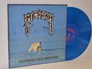 Messiah, Extreme Cold Weather   '87 Chainsaw Murder Heavy Metal Blue Vinyl LP