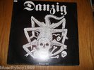 DANZIG DEMOS 88 LP  7 TRACKS GERMAN PRESSING