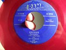 THE CROWS with RAY BARROW  - BABY // UNTRUE - RED VINYL RAMA 101 RARE   DOOWOP
