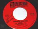 Les Brown Jr. 45 exotica tittyshaker mod : Drum's Safari / Swingin' Surfin'