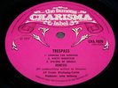 Genesis - Trespass(UK 1970 1ST PRESS VINYL ALBUM / EX+ VINYL / A2/B2)