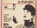 BOB DYLAN Times They Are A Changin RARE Denmark Norway 45 HEAR UNIQUE p/s
