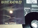 BATHORY  The Return ..  Sweden Only ORIGINAL 1st Issue BLACK MARK Lp