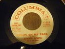 RARE NORTHERN SOUL MOD POPCORN 45 JUNIOR LEWIS TEARS ON MY FACE COLUMBIA DJ NM