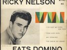 RICKY NELSON / Fats Domino German LONDON EP A-143 (Schallplattenclub)