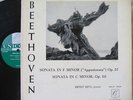 RARE- ERNST LEVY- BEETHOVEN- SONATAS- APPASSIONATA & OP. 111- UNICORN - NM