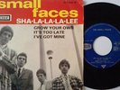 SMALL FACES EP Sha La La La Lee FRANCE PS Decca 457106 ORIGINAL RARE FRENCH 45