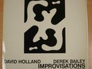 DAVID HOLLAND DEREK BAILEY CELLO GUITAR OG ECM LP MINT