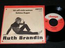RUTH BRANDIN Ich will nicht weinen & Schöne Augen / DDR AMIGA SP 1966