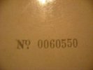 THE BEATLES: White Album *No. 60,550 *LOW NUMBER UK MONO 1st PRESS *TOP LOADER