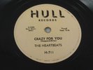 DOO-WOP HULL RECORDS THE HEARTBEATS H-711 