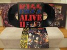 Kiss Alive II 1977 double LP with Tattoo and Booklet Inserts Mint