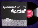 VACATION/RESURRECTION OF VACATION-LP Majestic 1020 Belgium blues/rock band RARE