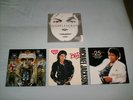 MICHAEL JACKSON - THRILLER - BAD - DANGEROUS - INVINCIBLE (4 LPs)