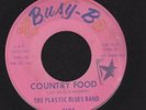 rare FUZZ (((Listen)))  THE PLASTIC BLUES BAND  Gone BUSY-B-zap-8  45  