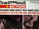 THELONIOUS MONK - IN ACTION - RIVERSIDE LP