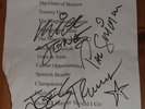 The Clash Signed Setlist