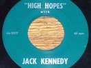 Frank Sinatra-Jack Kennedy JFK '60 Campaign songs 45 High Hopes/All The Way HEAR